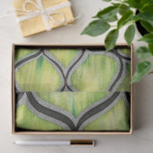 Papier Mousseline Dragon vert (Cadeau)