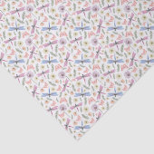 Papier Mousseline Dragonflies & Butterflies Tissue Paper (Détail)