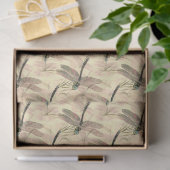 Papier Mousseline Dragonfly Artistic Gold Design Motif Decoupage (Cadeau)