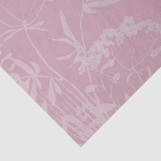 Papier Mousseline Dragonfly dans un jardin rose (Détail)