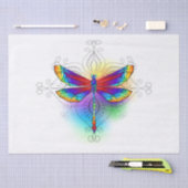 Papier Mousseline Dragonfly en arc-en-ciel (Artisanat)