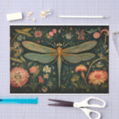 Papier Mousseline Dragonfly in Florals 6 Decoupage Papier (Artisanat)