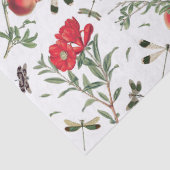 Papier Mousseline Dragonlies et grenades Motif Découpage (Détail)