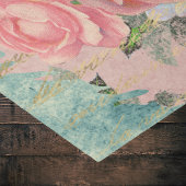 Papier Mousseline Dragonlies Roses et écriture manuscrite or Ephemer