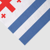 Papier Mousseline Drapeau Adjara Patriotique (Détail)