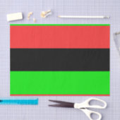Papier Mousseline Drapeau Afro-Américain (Artisanat)