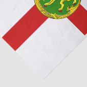 Papier Mousseline Drapeau alderney patriotique (Détail)