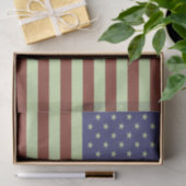 Papier Mousseline Drapeau américain (Cadeau)