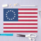 Papier Mousseline Drapeau américain Betsy Ross (Artisanat)