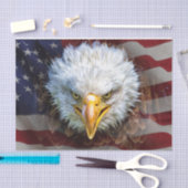 Papier Mousseline Drapeau américain et tissu d'aigle pour enveloppem (Artisanat)