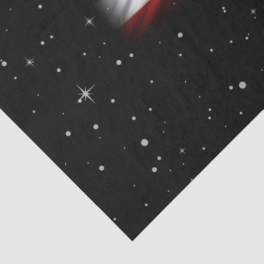 Papier Mousseline Drapeau américain patriotique États-Unis (Détail)