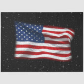 Papier Mousseline Drapeau américain patriotique États-Unis (Recto)
