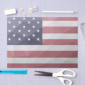 Papier Mousseline Drapeau américain Rouge Blanc Bleu Amérique Mesh g (Artisanat)