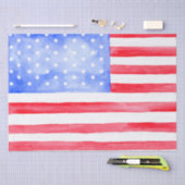 Papier Mousseline Drapeau américain Stars and Stripes (Artisanat)