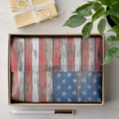 Papier Mousseline Drapeau americana (Cadeau)
