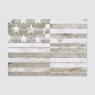 Papier Mousseline Drapeau Americana