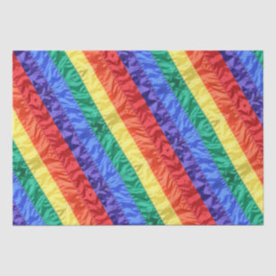 Papier Mousseline Drapeau arc-en-ciel gay pride bandes arc-en-ciel L
