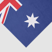 Papier Mousseline Drapeau australien (Détail)