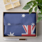 Papier Mousseline Drapeau australien (Cadeau)