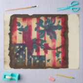 Papier Mousseline Drapeau bleu 4 juillet'indépendance américaine (Artisanat)