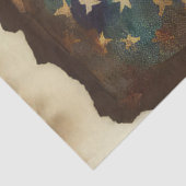 Papier Mousseline Drapeau bleu 4 juillet'indépendance américaine (Détail)