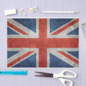 Papier Mousseline Drapeau BRITANNIQUE d'Union Jack dans de rétros (Artisanat)