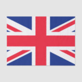 Papier Mousseline Drapeau britannique Union Jack du Royaume-Uni (Recto)