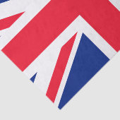 Papier Mousseline Drapeau britannique Union Jack du Royaume-Uni (Détail)