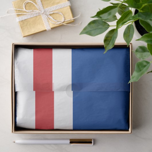 Papier Mousseline Drapeau cap-verdien (Cap-Vert) (Cadeau)