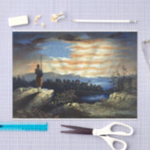 Papier Mousseline Drapeau céleste américain dans le ciel, Guerre civ (Artisanat)