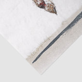 Papier Mousseline Drapeau Cheval Drapeau Patriotique Média Mixte (Détail)