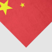 Papier Mousseline Drapeau chinois (Détail)