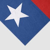 Papier Mousseline Drapeau classique d'état du Texas (Détail)
