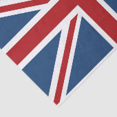 Papier Mousseline Drapeau classique d'Union Jack R-U (Détail)