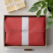 Papier Mousseline Drapeau danois du Danemark enveloppant papier de t (Cadeau)