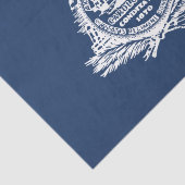 Papier Mousseline Drapeau de Charleston (Caroline du Sud) (Détail)