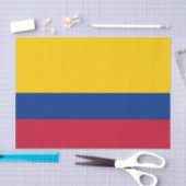 Papier Mousseline Drapeau de Colombie (Artisanat)