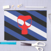 Papier Mousseline Drapeau de fierté de masque (Artisanat)
