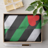 Papier Mousseline Drapeau de fierté Leather Boi (Cadeau)