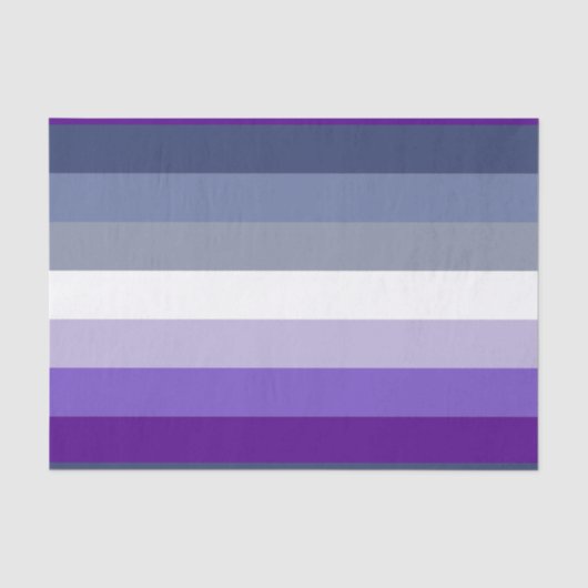 Papier Mousseline Drapeau de fierté lesbienne Butch (Recto)