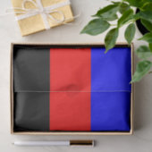 Papier Mousseline Drapeau de fierté polyamoureuse (Cadeau)