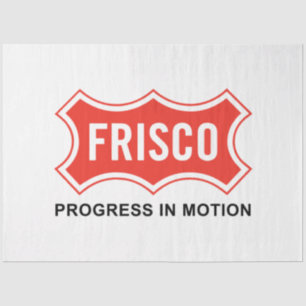 Papier Mousseline Drapeau de Frisco (Texas City)