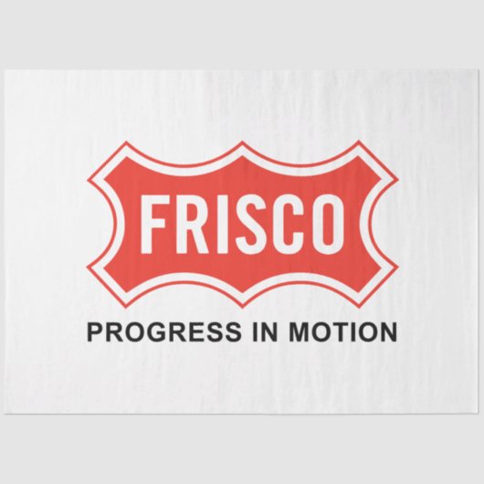Papier Mousseline Drapeau de Frisco (Texas City) (Recto)
