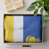 Papier Mousseline Drapeau de la Buryatia patriotique (Cadeau)