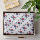 Papier Mousseline Drapeau de la Corée du Sud (Cadeau)