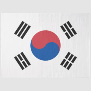 Papier Mousseline Drapeau de la Corée du Sud (ROK)