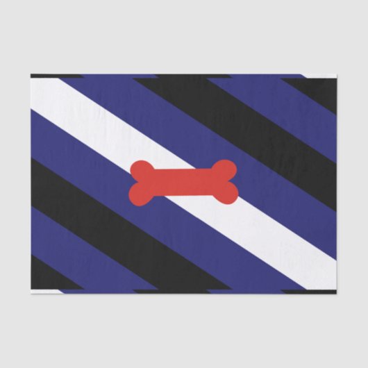 Papier Mousseline Drapeau de la fierté de jeu de chiot (Recto)