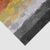 Papier Mousseline Drapeau de la fierté de l'ours gaie Abstraite (Détail)