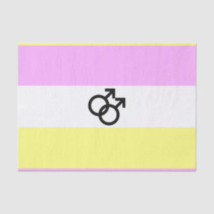 Papier Mousseline Drapeau de la Fierté Twink