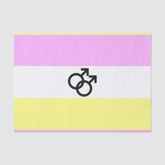 Papier Mousseline Drapeau de la Fierté Twink (Recto)